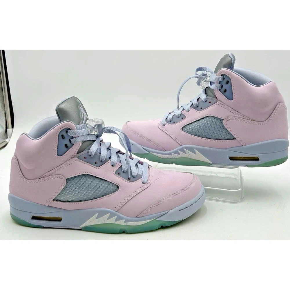 Nike Air Jordan 5 Retro Easter 2022 DV0562-600 Mens Size 10.5 Regal Pink